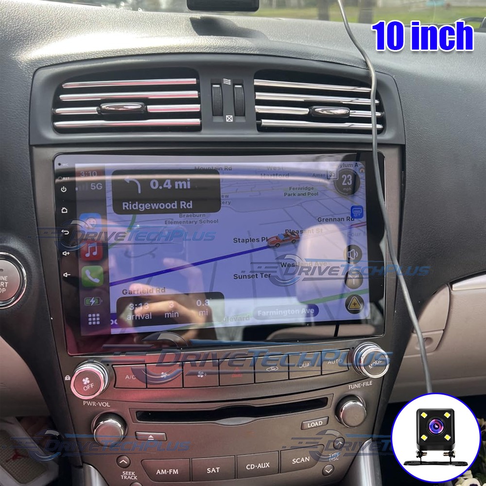 For 2006-2012 Lexus IS250 IS350 Android 15 Android CarPlay Car Stereo Radio GPS