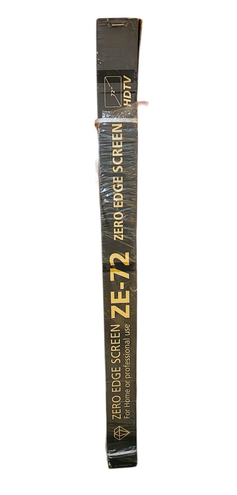 ZERO EDGE SCREEN 72” HDTV FOR HOME OR PROFESSIONAL USE MOVIE SCREEN NEW IN BOX