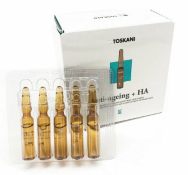 Toskani Anti-ageing + HA Ampoule 15 ampoules x 2 ml #tw