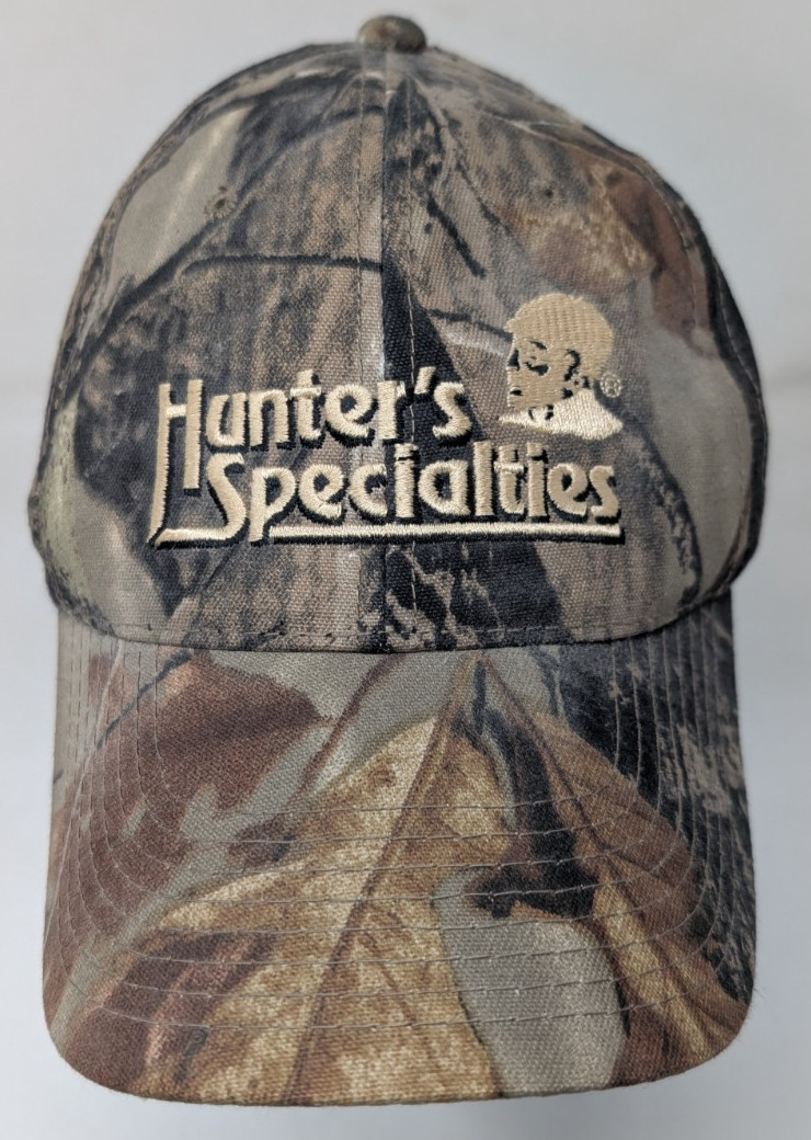 Hunters Specialties PrimeTime Bucks Realtree Camo Snapback Hat Hunting Show VTG