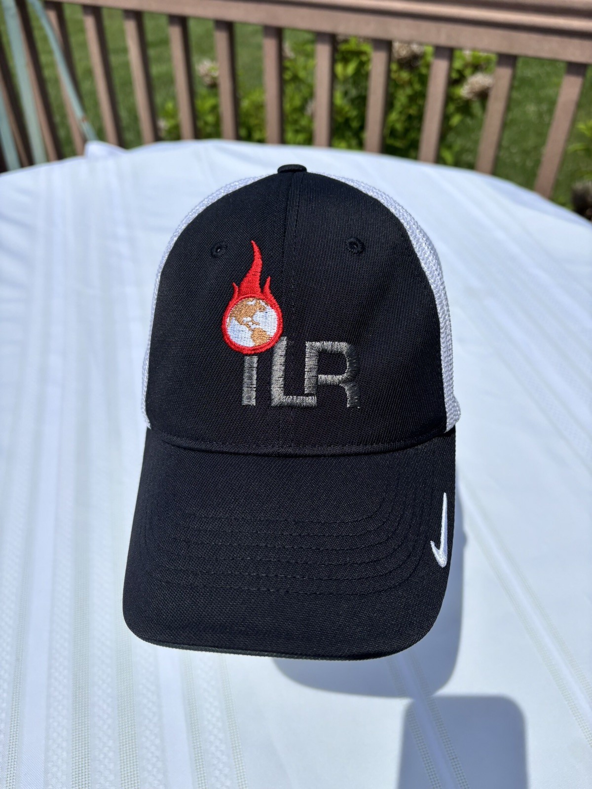 ILR Nike Golf L-855-ILeases-5  24/7 Never Down Black Flex fit Hat Cap