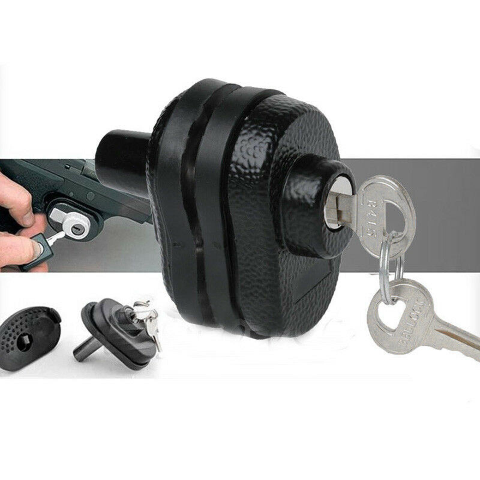 New Black 1Pc Key Gun Trigger Lock For Firearms Pistol Rifle Shotgun