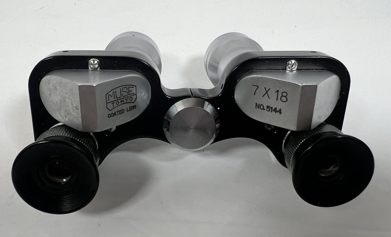 Muse Binoculars - Model No. 5144- 7X, 18 Opera Glasses w/ Leather Case