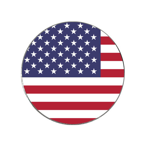 USA United States of America Flag Golf Ball Marker