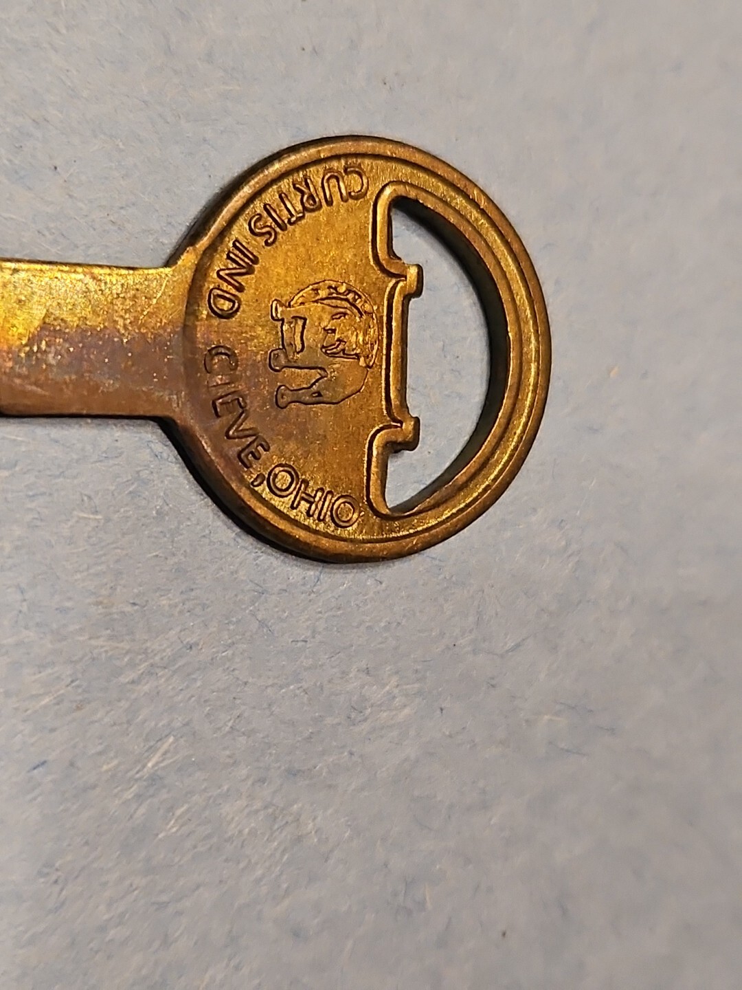 NORS Curtis H11 Brass Blank Key (1)