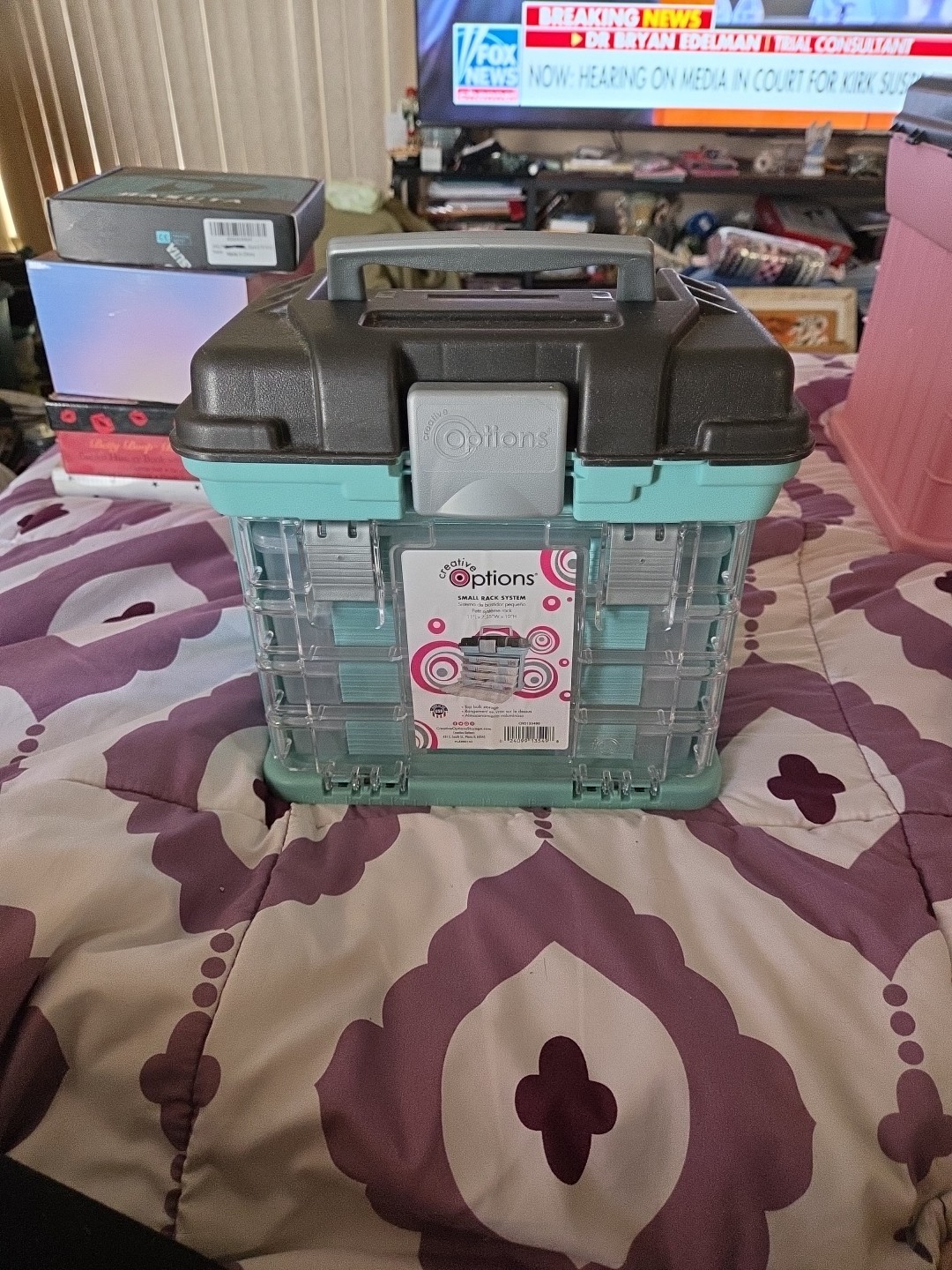 Creative Options Small Rack System Storage Mint Green B80