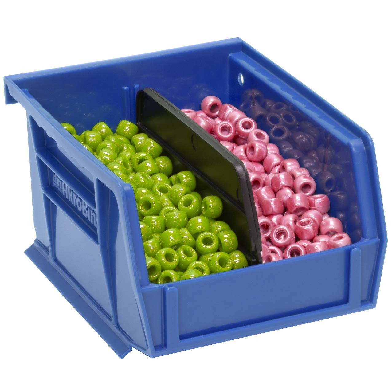 40210 Lengthwise Plastic Divider For 30210 Akrobin Storage Bins Black 6pack