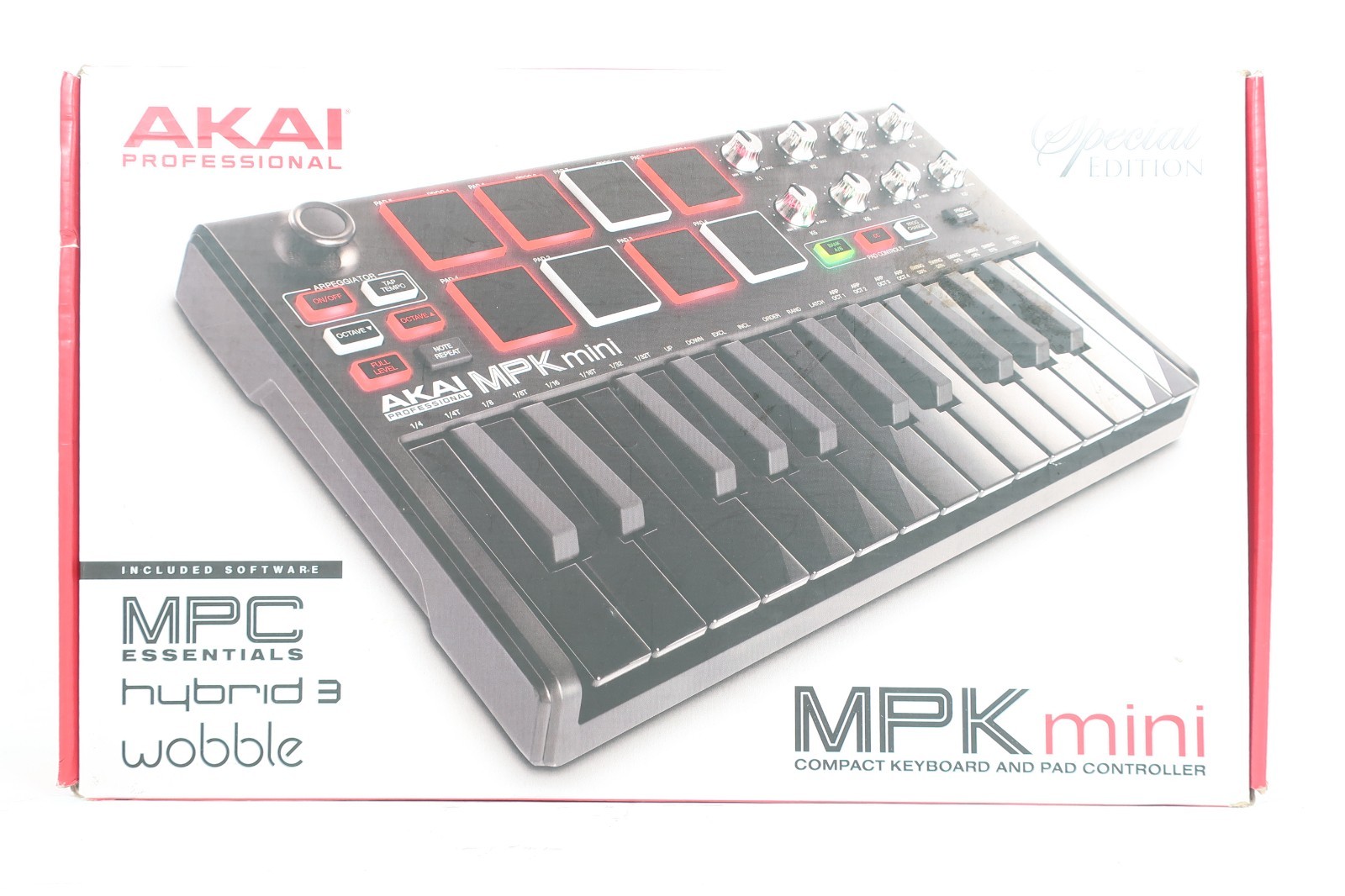 AkaiProfessionalMPKMini Special Edition25-Key MIDI Controller Black w/ USB Cable