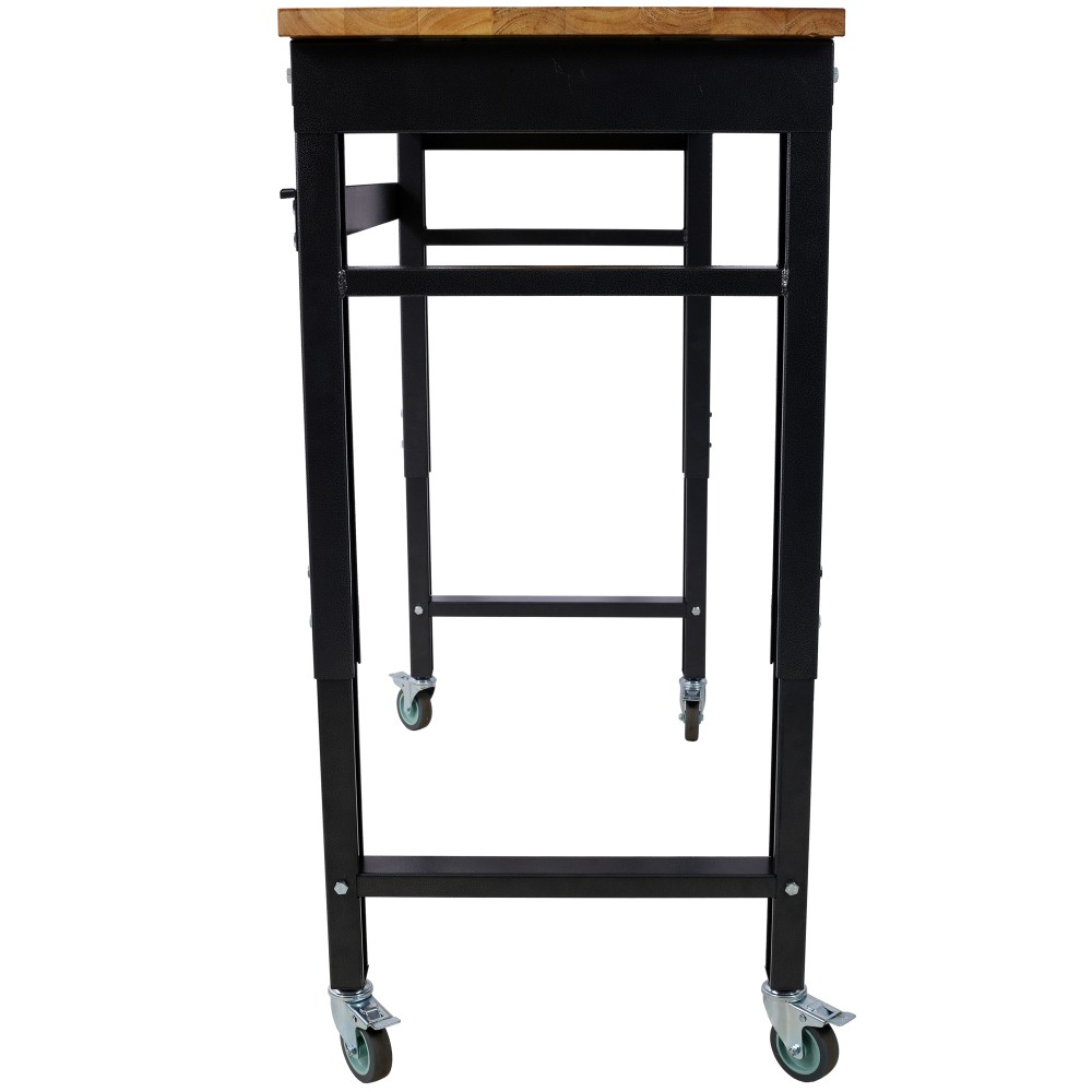 Workbench - 48" Wide Rolling Workbenches for Garage - Adjustable Height