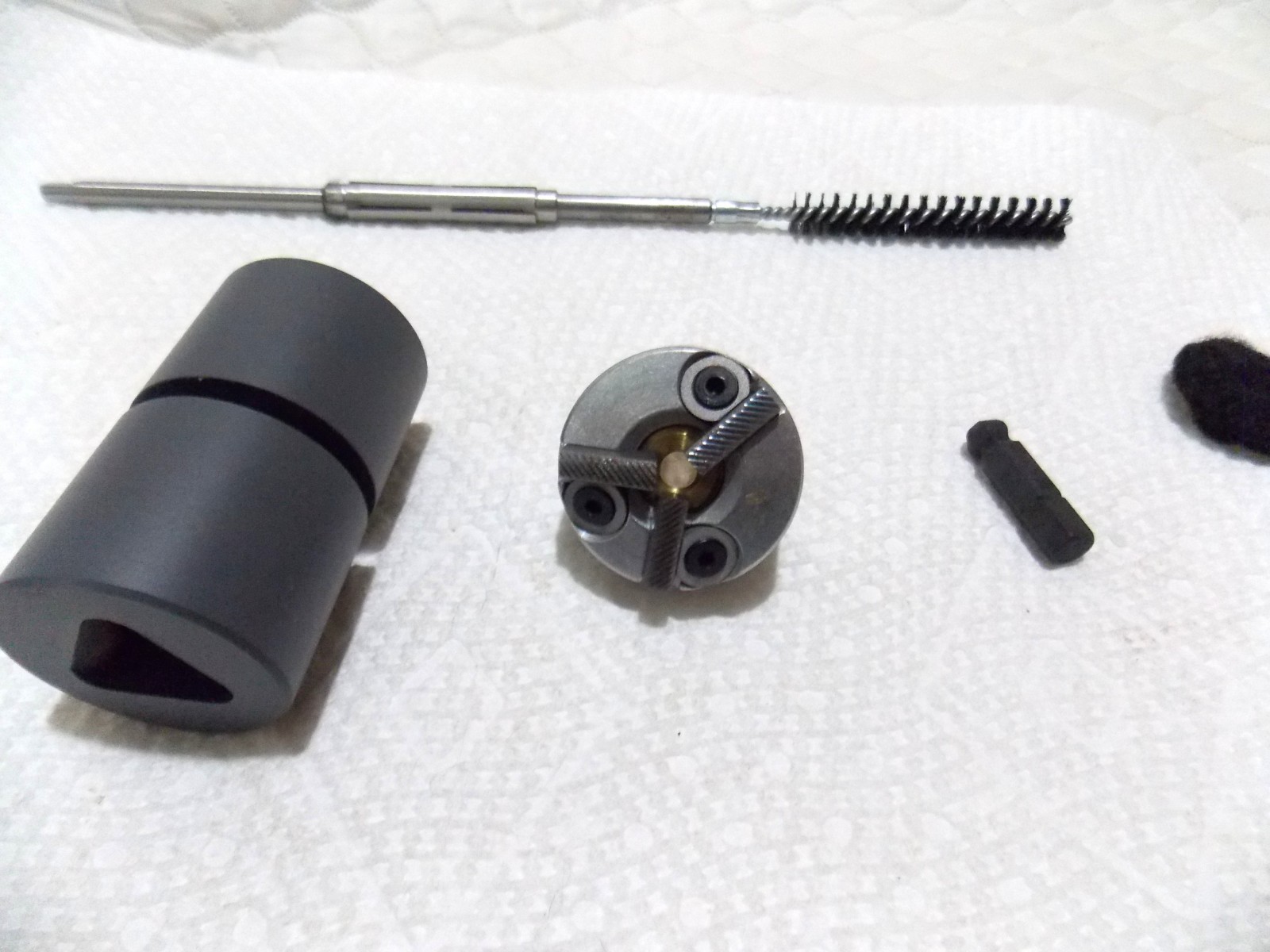 Manson .30 cal.11 degree muzzle crowning tool complete