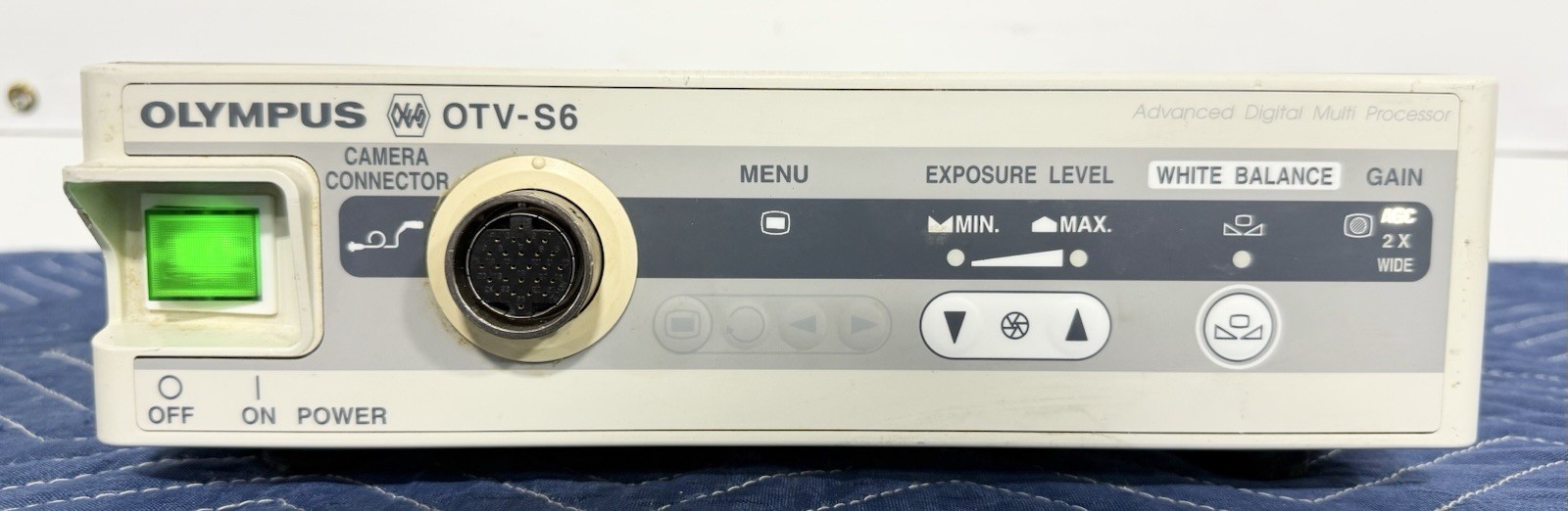 OLYMPUS OTV-S6 CAMERA CONTROL UNIT AND OTV-S6H-1D CAMERA HEAD
