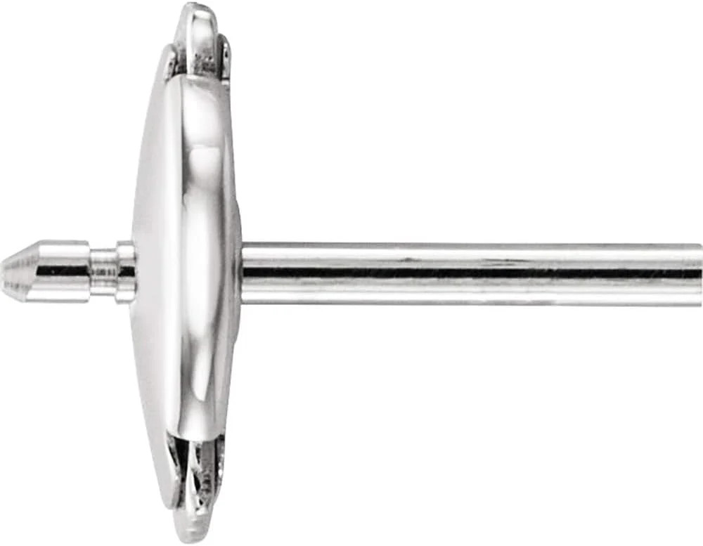 Sterling Silver Protektor LAPOSET Push Back & Post Secure Earring Back Set