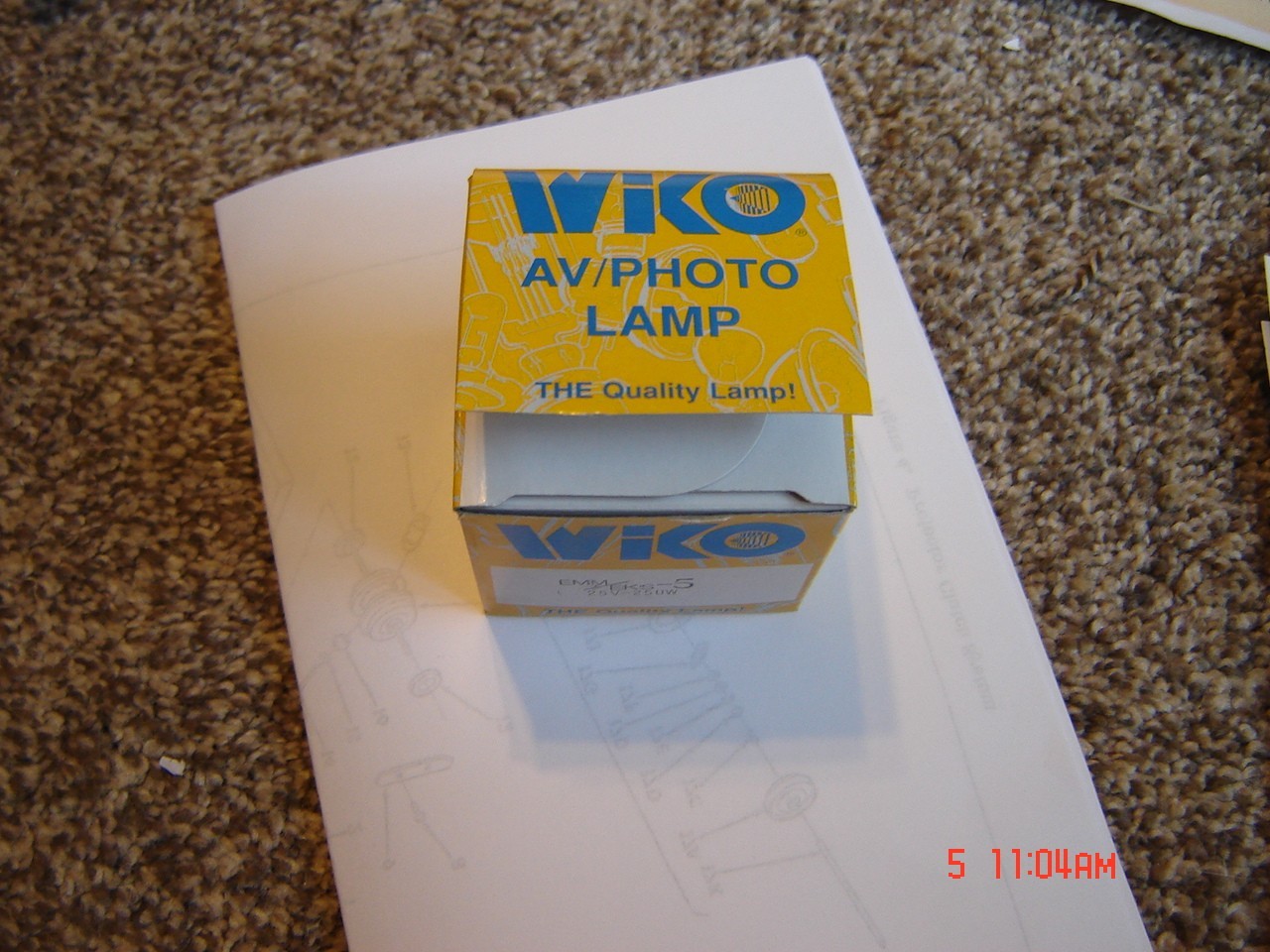 16mm Bell & Howell 1535,1540,1541,1500,1552,Projector Bulb Long Life 250 W lamp