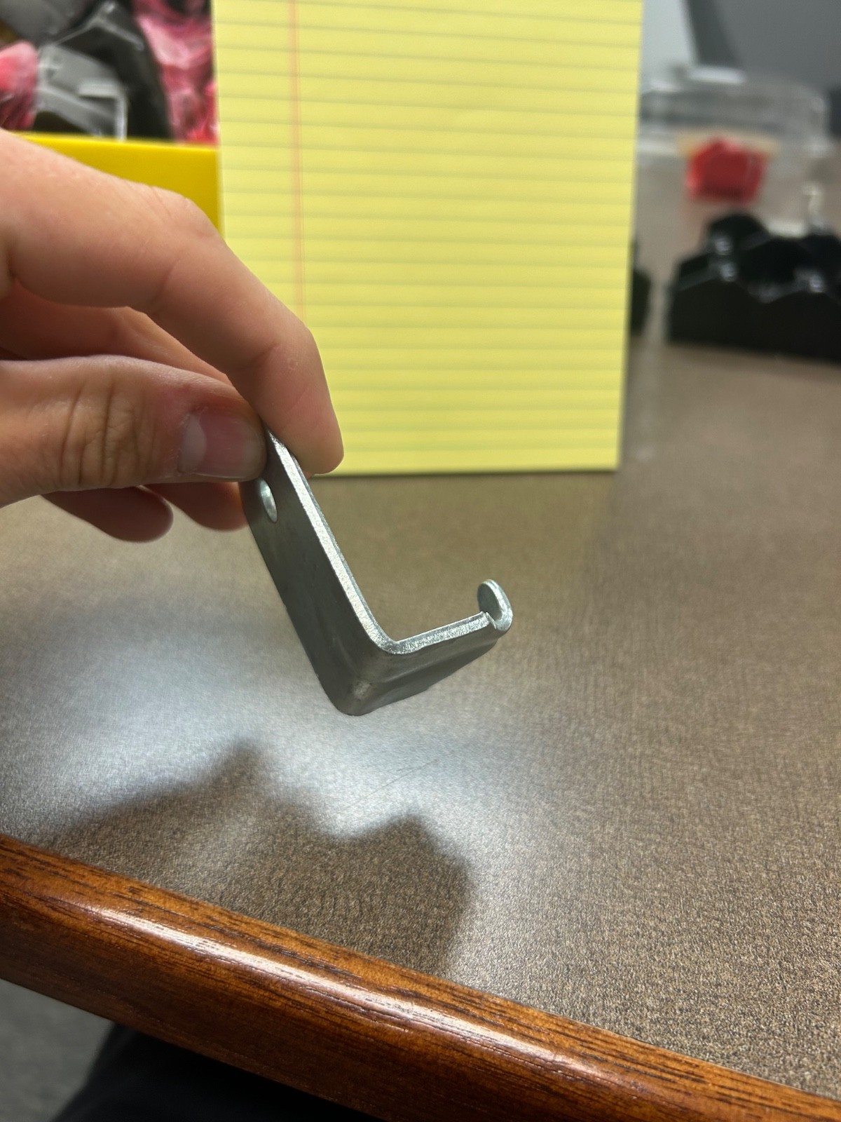10lb Silver standard fire extinguisher bracket