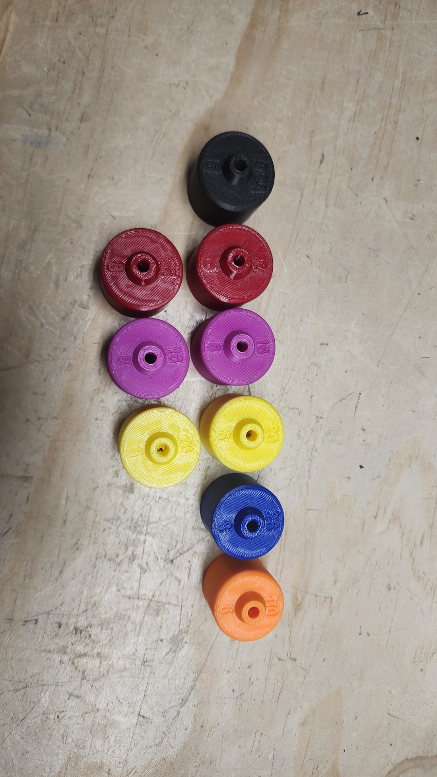 3D Printed Crimp Starter 6/8 point  Pacific Hornady  10 12 16 20 28 410 gauge