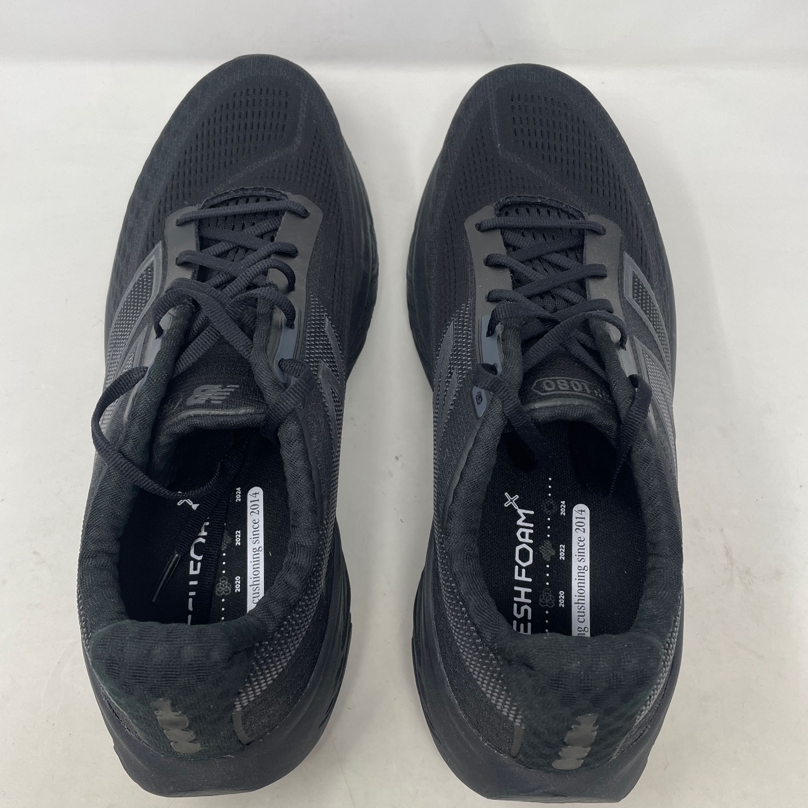 New Balance 1080v14 Fresh Foam X Men’s 12.5D Black/Phantom