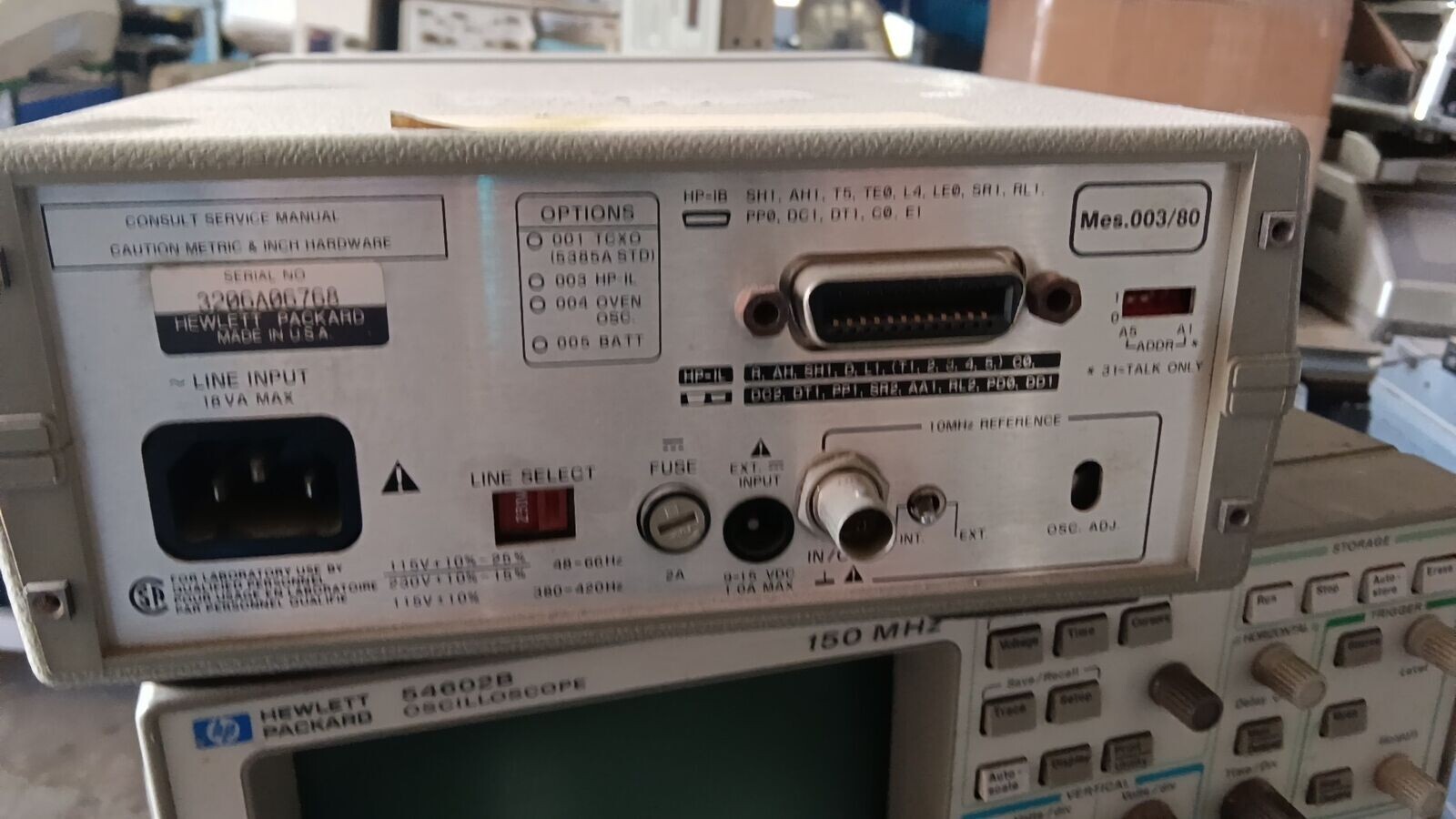 1 PCS Agilent HP 5385A Frequency Counter //
