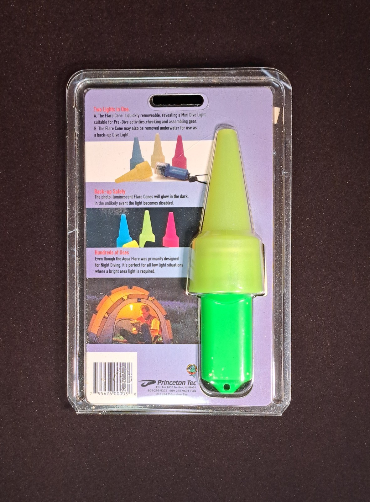 New Old Stock Princeton Tec Aqua Flare UNTESTED