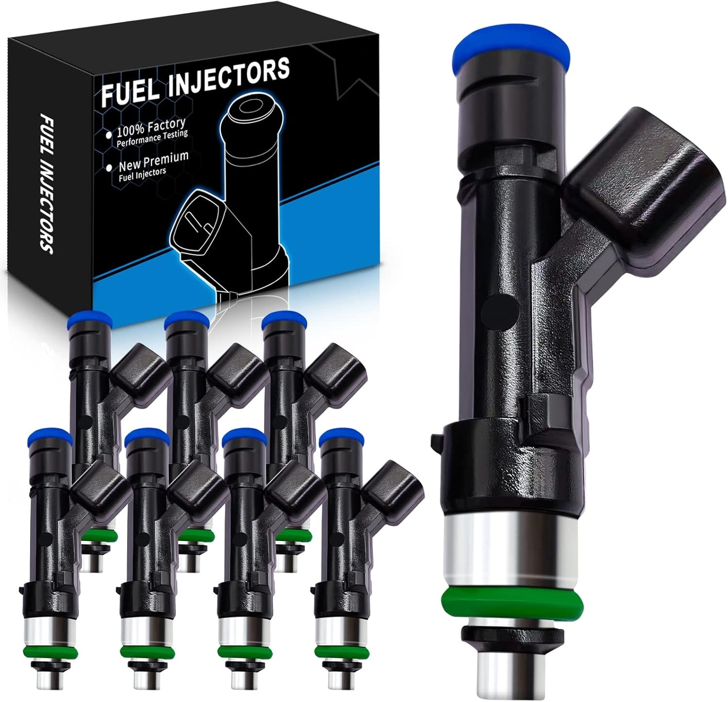 Upgraded 5.4L Fuel Injectors 0280158138 Set of 8 Fits for:-Ford F150...
