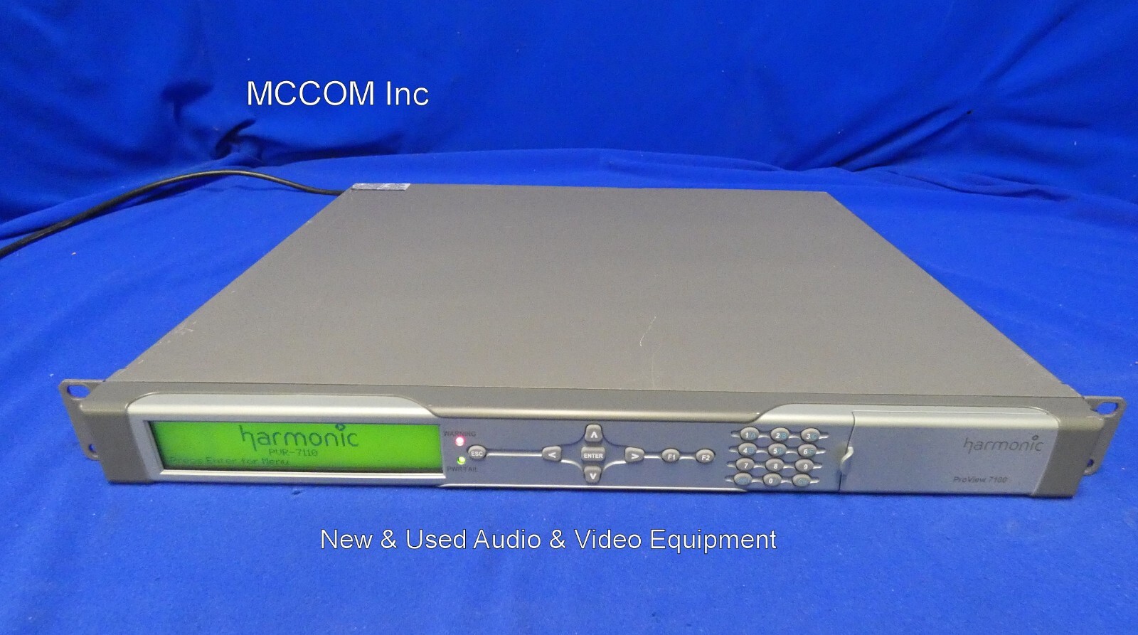 Harmonic ProView 7100 Series PVR-7110 Integrated Receiver/ Decoder w/LNB