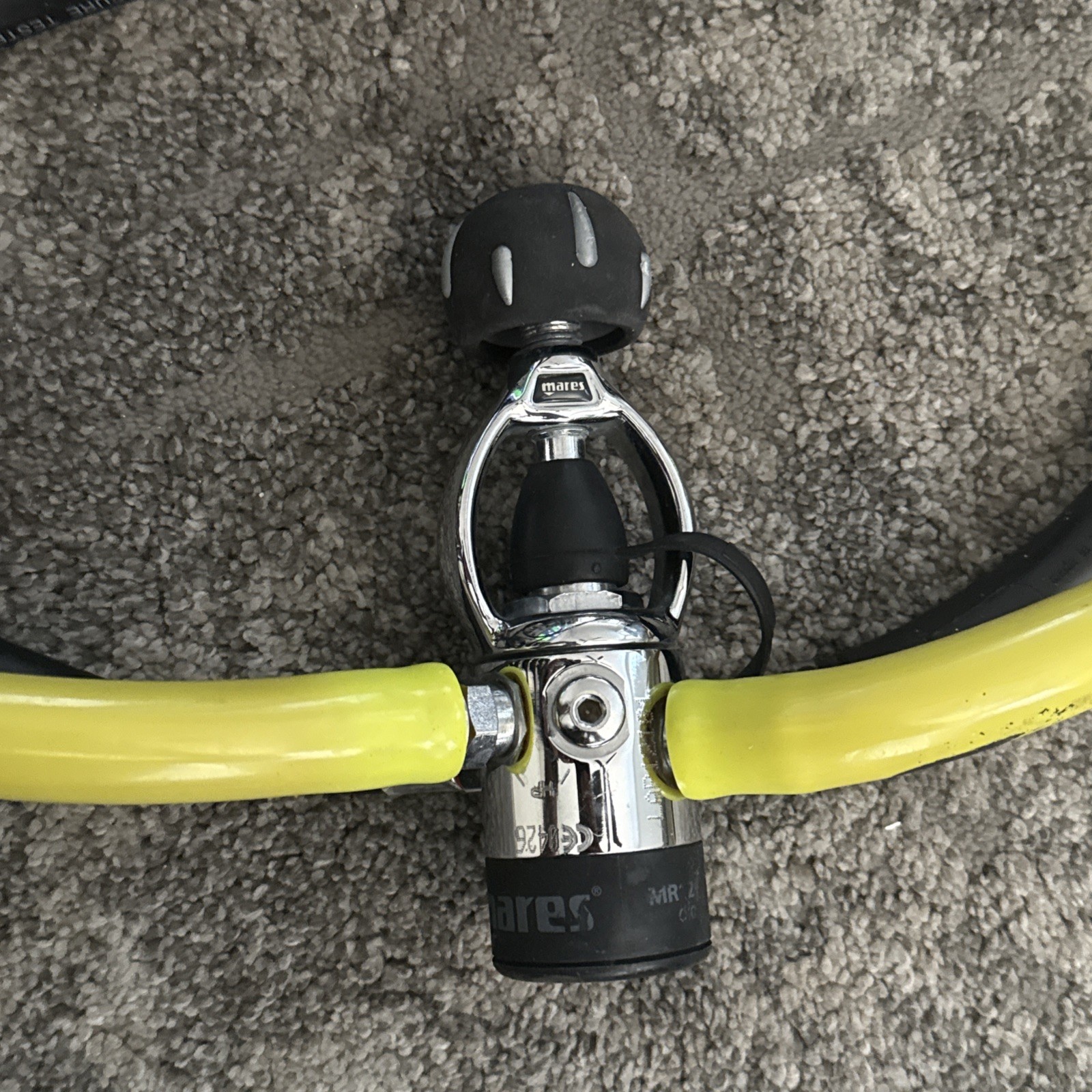 Mares Axis Pro Regulator Set, Yoke, MR12 dfc Octo Scuba Diving UNTESTED As-Is
