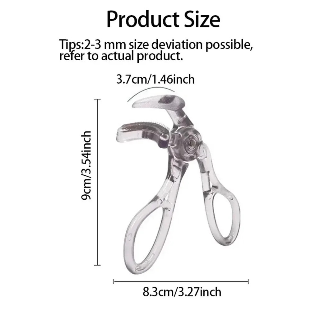 Professional Eyelash Curler Built-in Comb Eye Makeup Styling Tool Separator