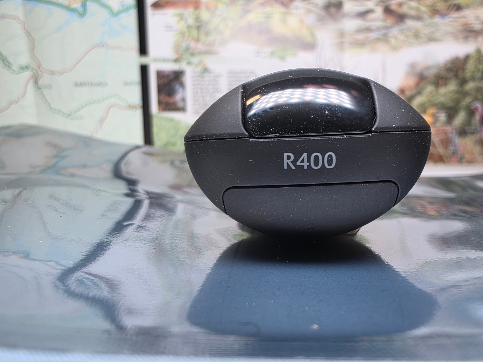 Logitech R400 Laser Presentation Remote - Black - New - Open Box - Never Used