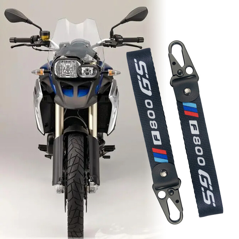 Motorcycle Keychain Key Ring For BMW F800GS F800 GS Badge Key Ring Pendant