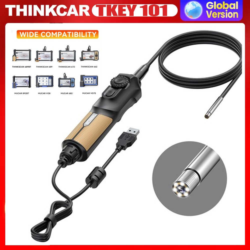 THINKCAR Car Inspection Camera Endoscope Tool IP67 Waterproof For 689 BT 892BT