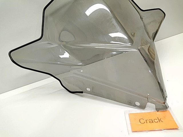 Mid Windshield, Smoke - 2017 POLARIS 600 RMK