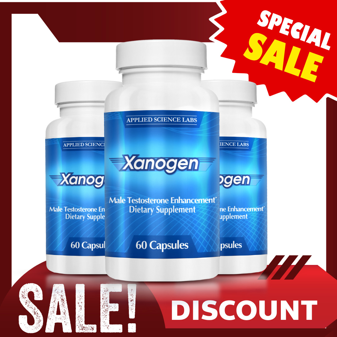 MEGA SALE !!! Xanogen (60 Capsule Bottle) - 3 Pack