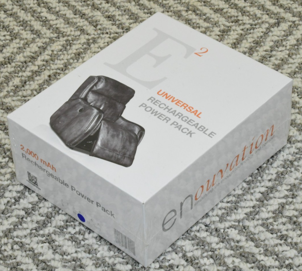 Enouvation E2 Universal 2000mAh Rechargeable Power Pack - NEW Sealed