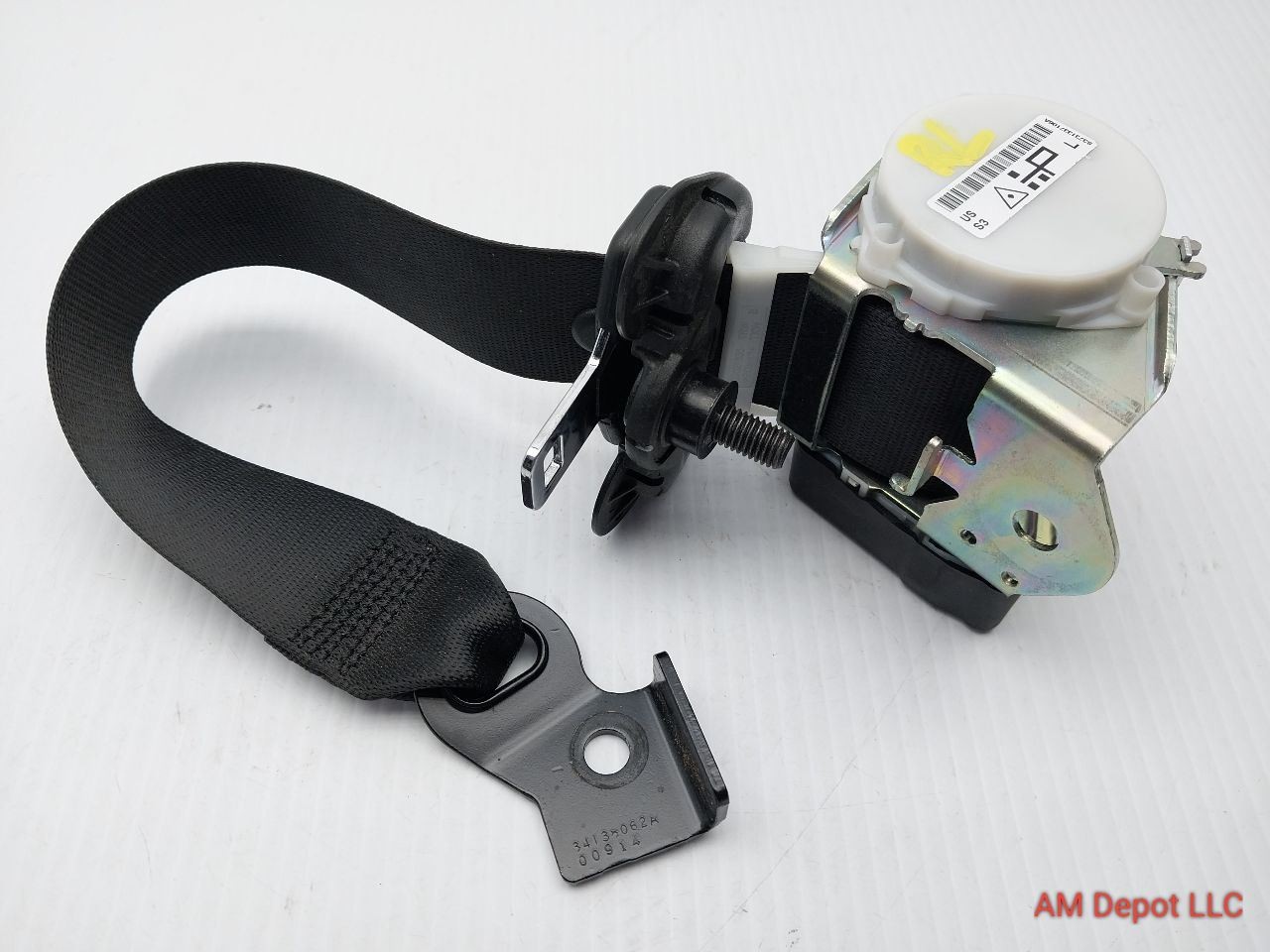 2015 Mini Cooper S F56 Rear Left Driver Upper Seat Belt Retractor 72117313371