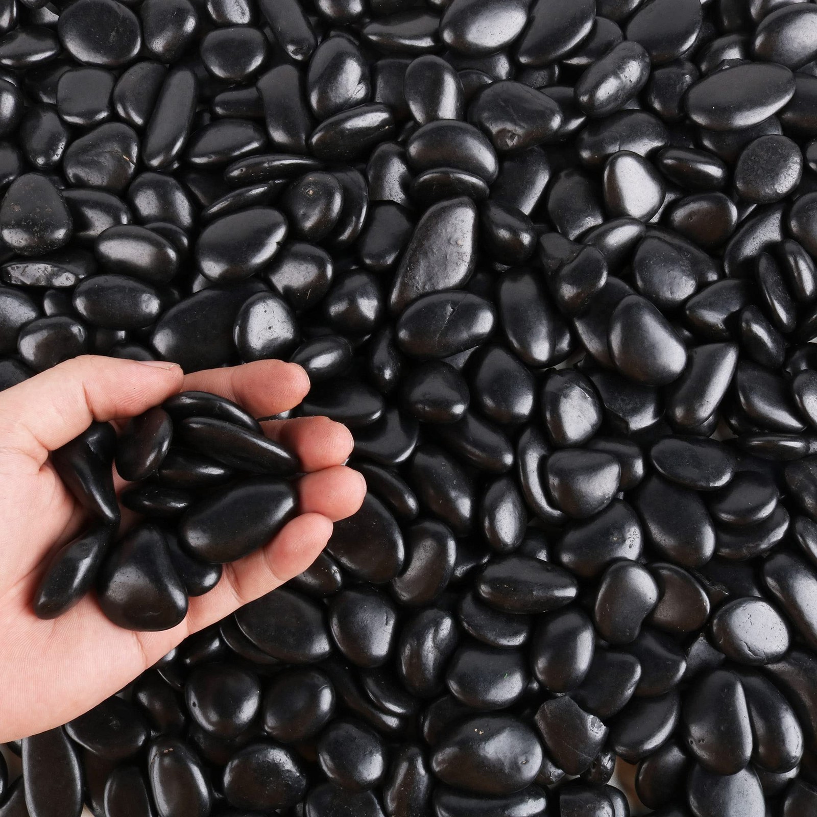 Aquarium Gravel 3lb Bag: Polished River Rocks 0.5"-1" for Plants & Fish Tanks