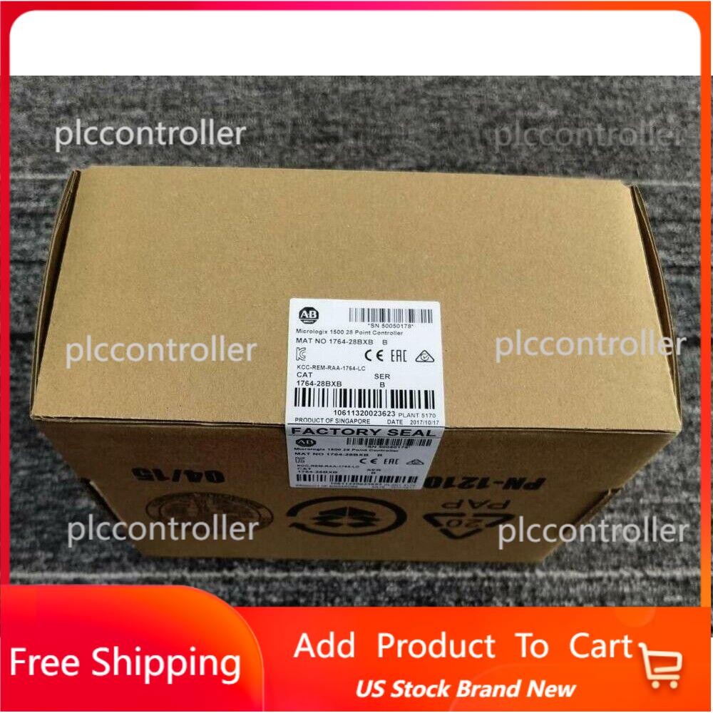 Factory Sealed AB 1764-28BXB SER B MicroLogix 1500 28 Point Controller USA