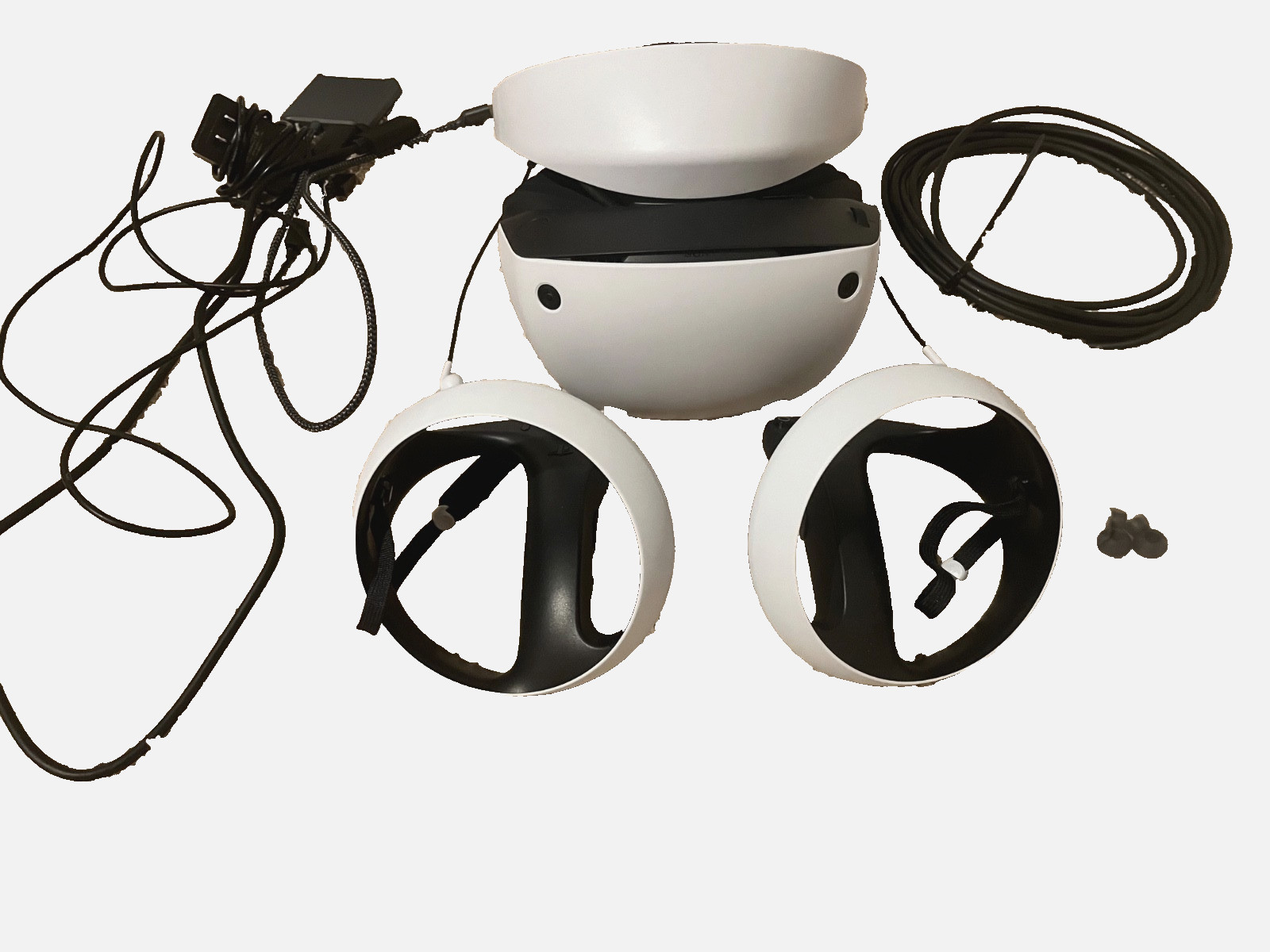 Sony PlayStation PSVR2 Headset & Sense Controllers With PC Adapter - Read