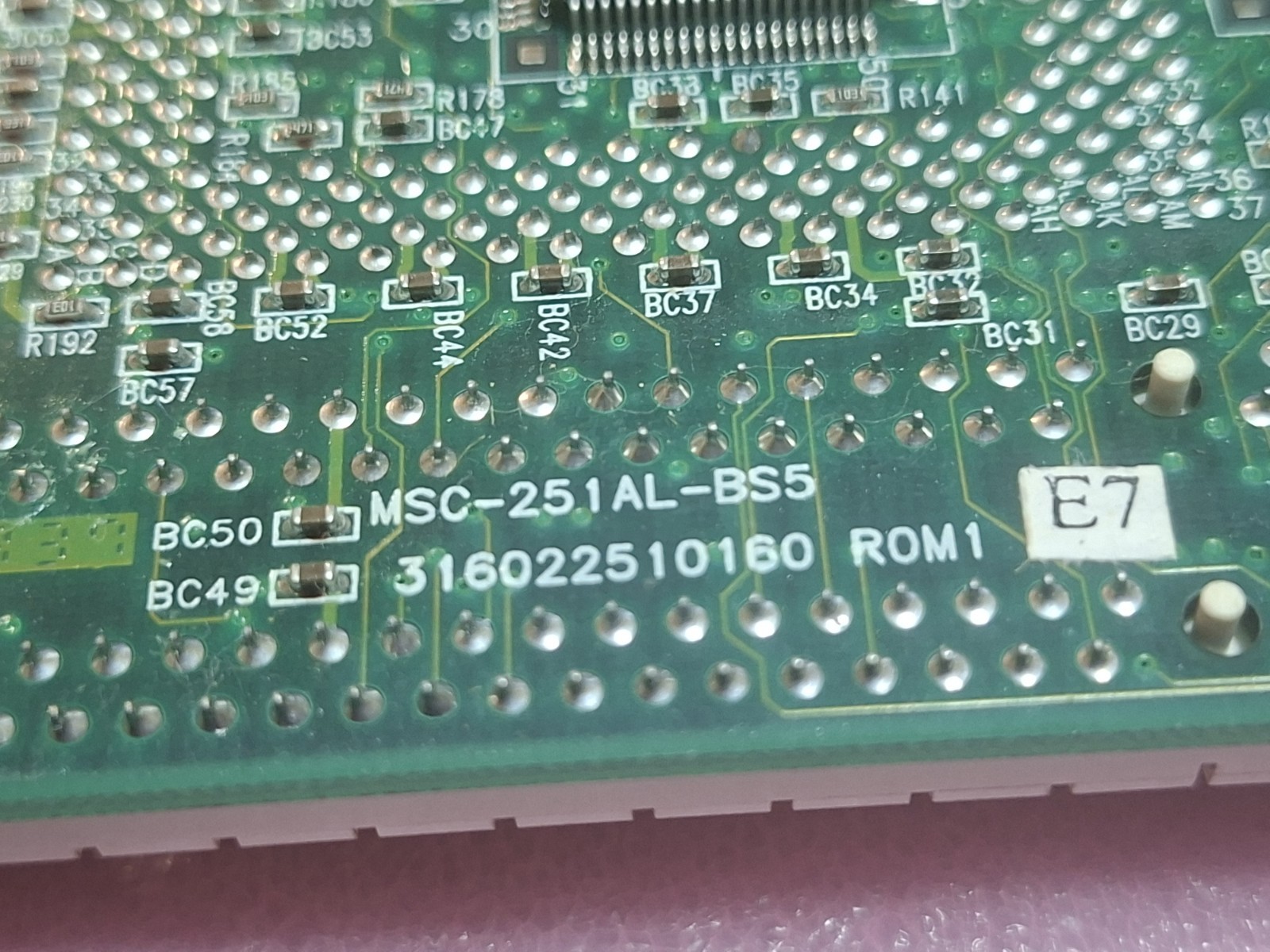 Mitac MSC 251AL BS5 Half Board Computers Socket 7 Used