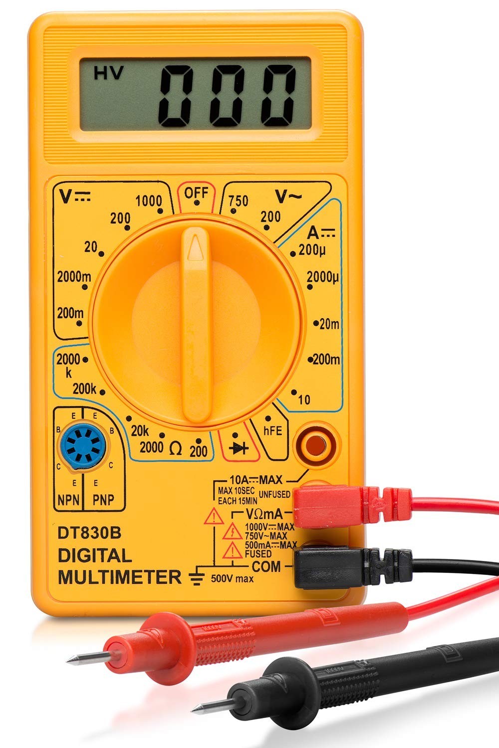 Digital Voltmeter with Overload Protection for Accurate Testing Needs