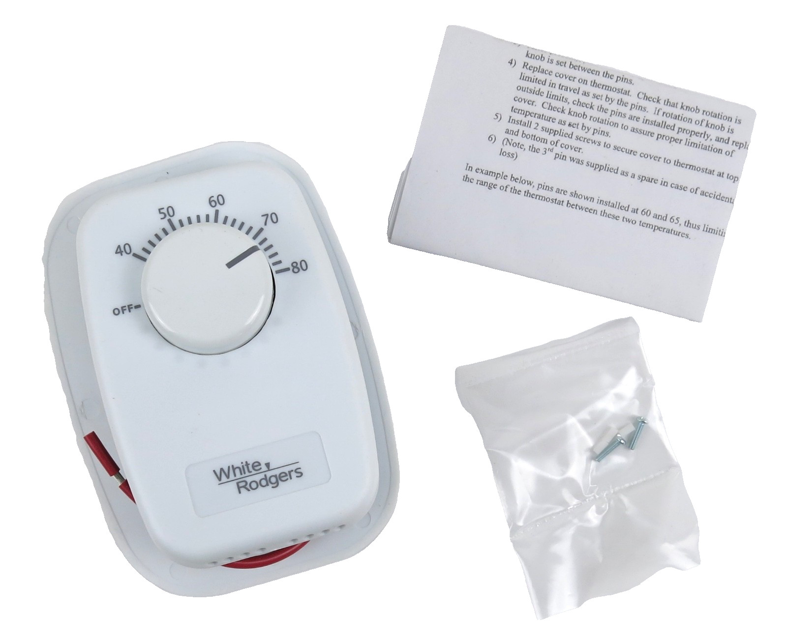White Rodgers  1G66-641 Thermostat - New
