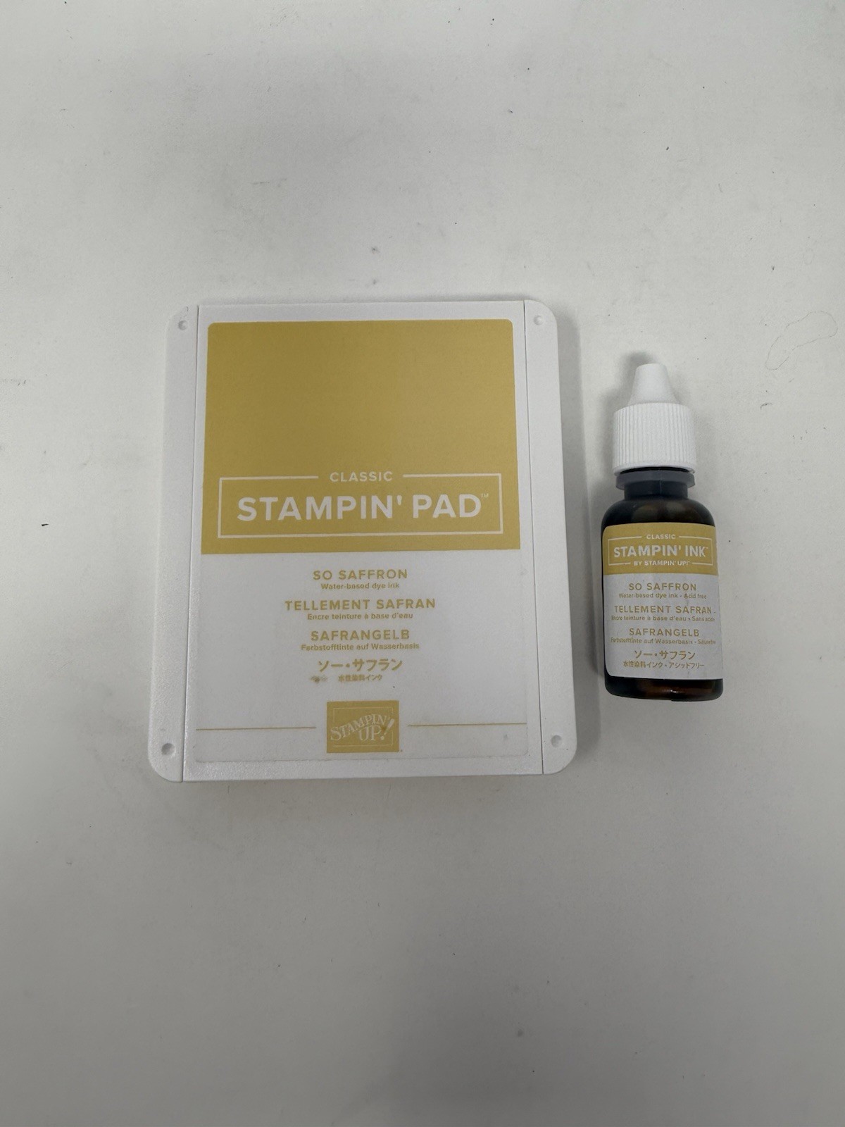 Stampin Up Classic Stampin So Saffron Ink Pad Refill