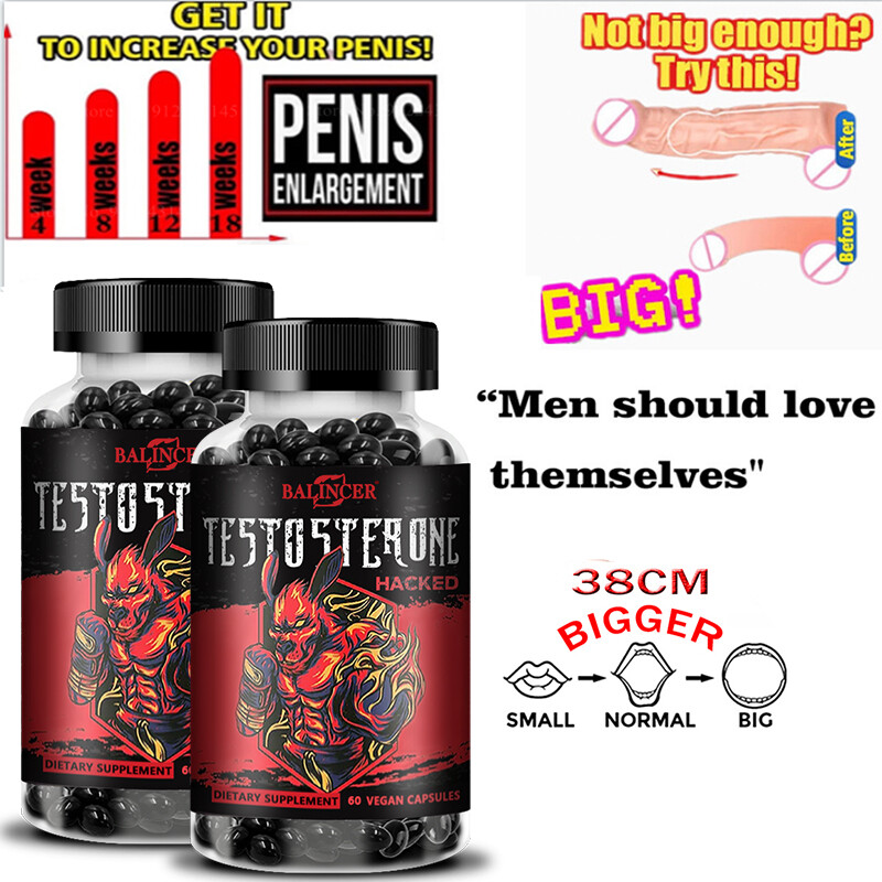 Testosterone Booster - Increase Energy, Improve Muscle Strength & Growth