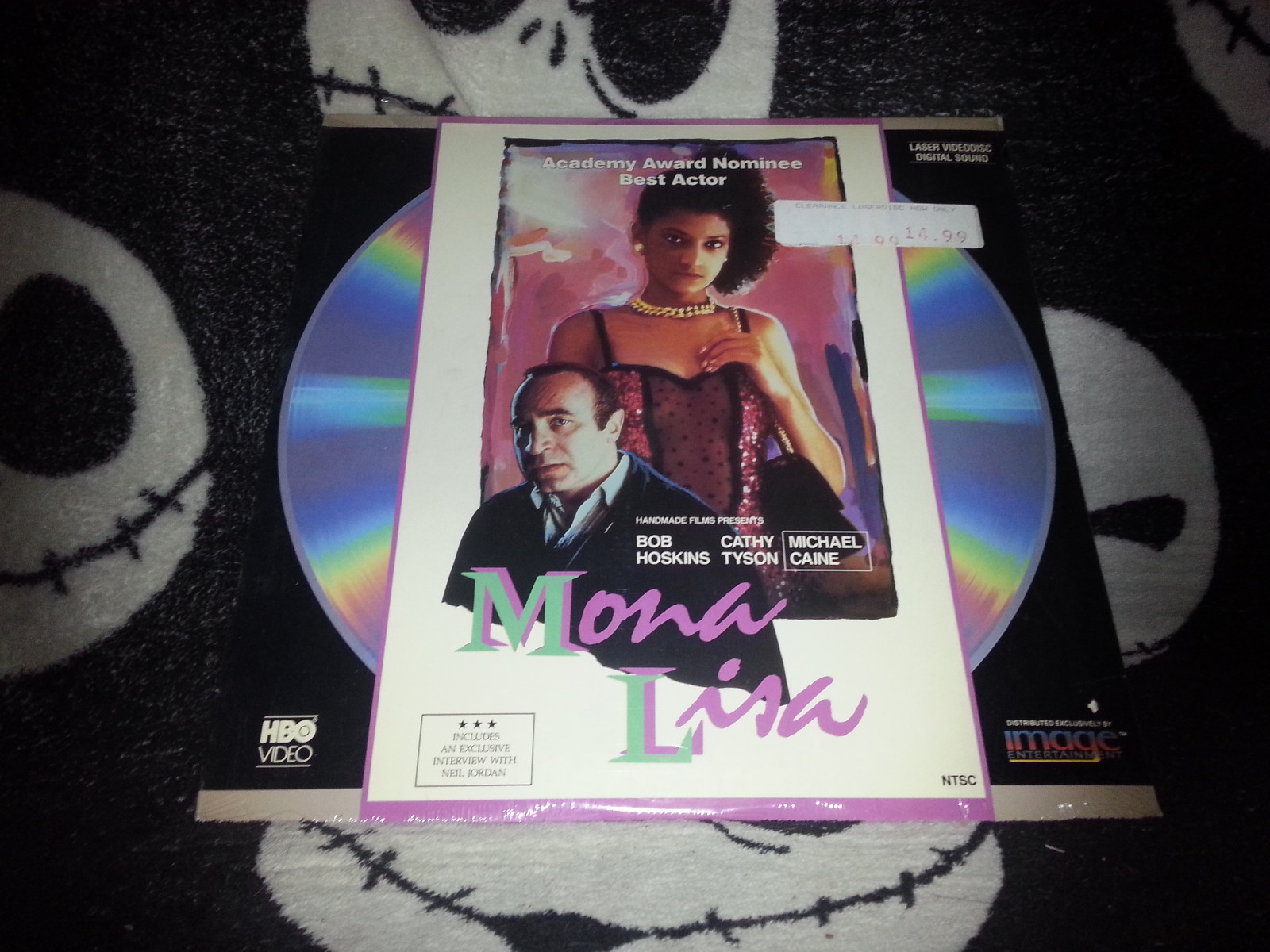 Mona Lisa NEW SEALED Laserdisc +Interview Bob Hoskins Neil Jordan Free Ship $50