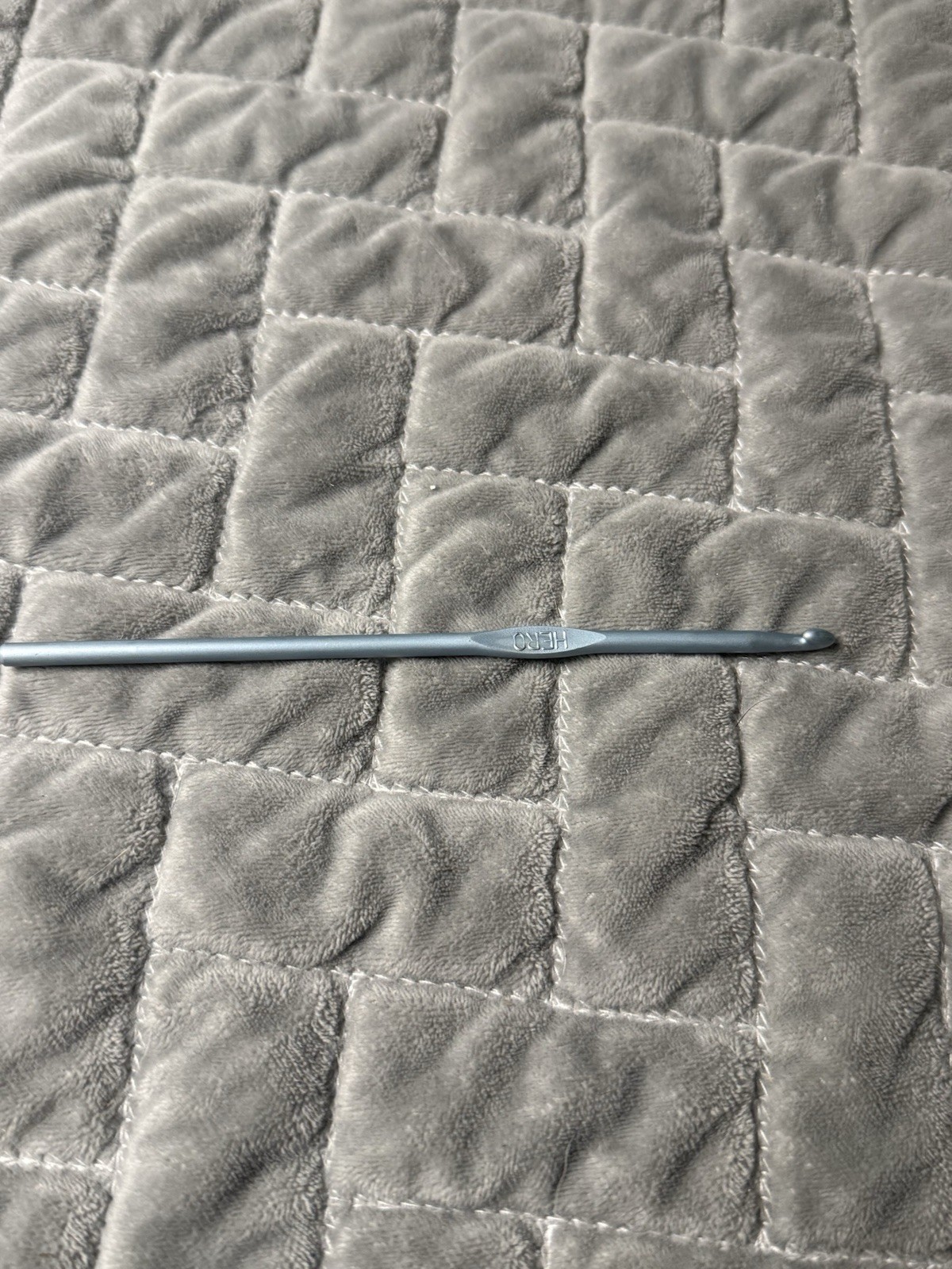Vtg Hero Crochet Hook Made in the USA Size G, Aluminum