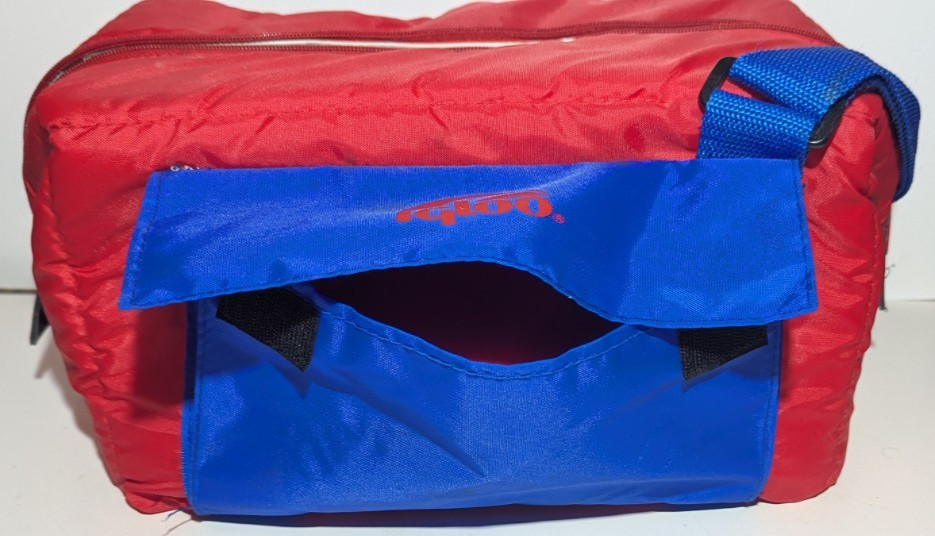 Igloo Red And Blue Cool Pack 12 Cooler Bag Soft Sided