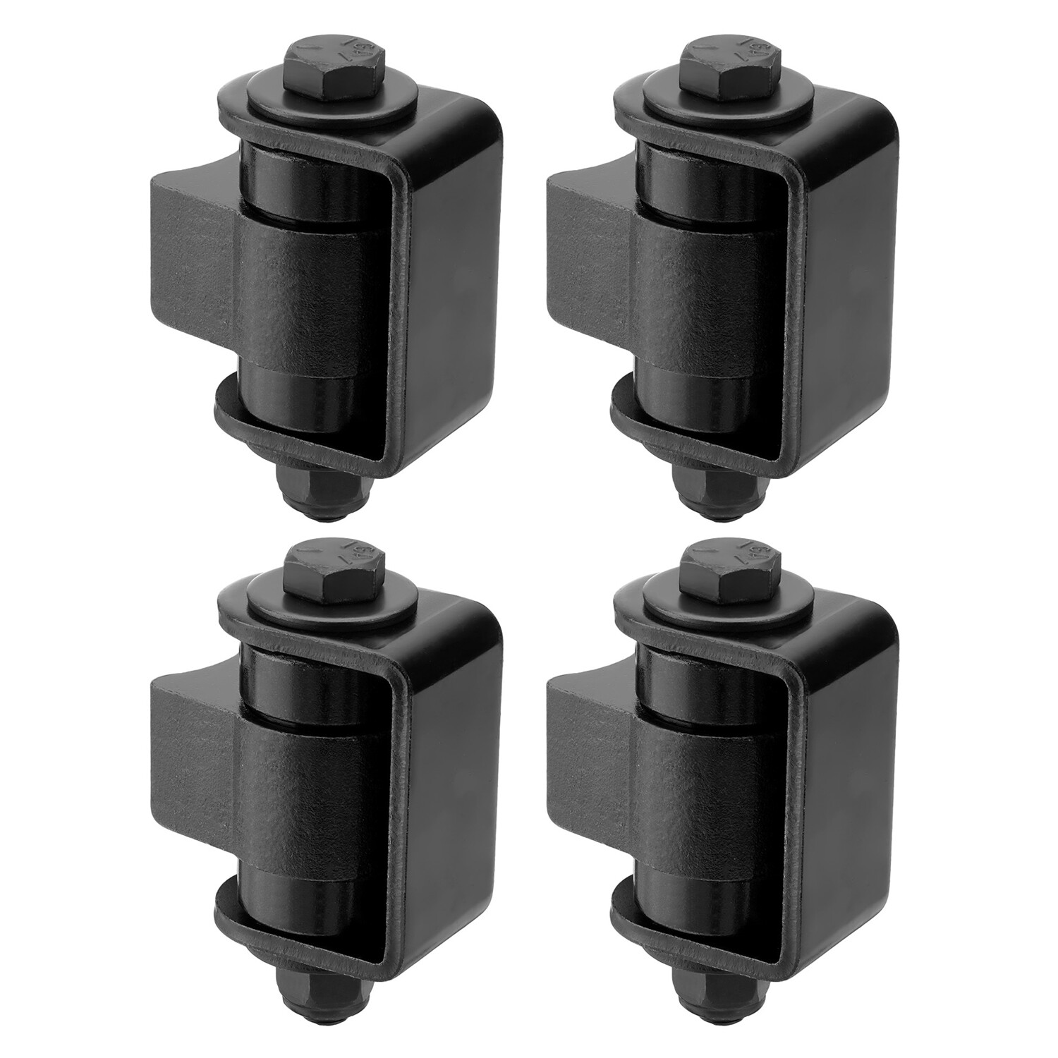 4 Weld On Hinges, Heavy Duty Gate Hinges with Two Sealed Bearings Up to 1100 lbs