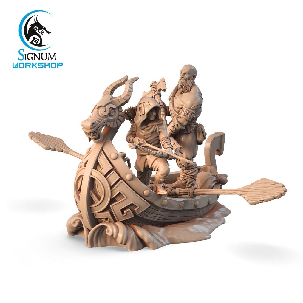 To New Shores Diorama, Signum Workshop Fantasy Miniature