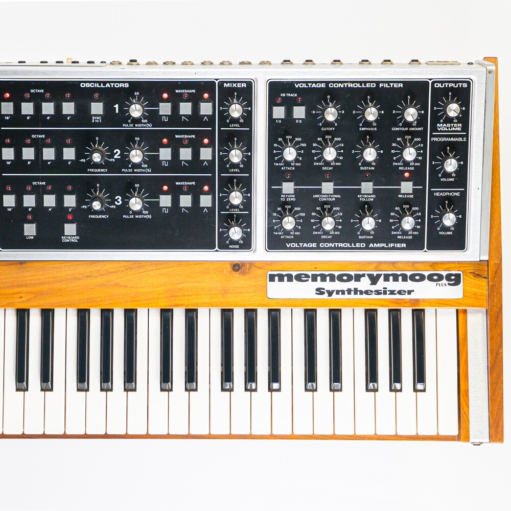 Moog Memorymoog Plus - Vintage 6-Voice Analog Synth with MIDI & Sequencer