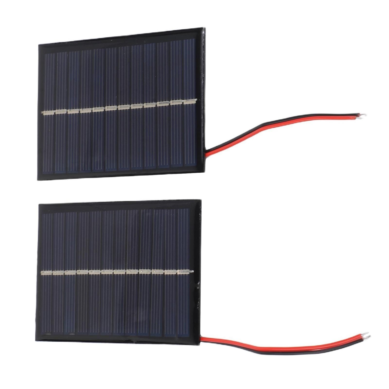 DIY Projects 6V Solar Panel 15CM Cable Compact Size 90*60*3MM Easy Installation