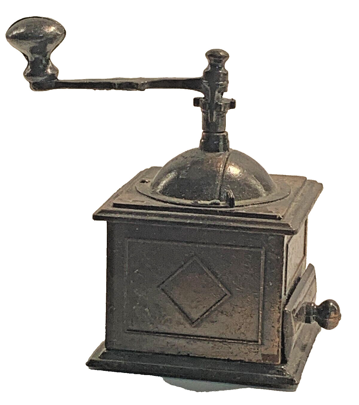 Vintage Die-Cast Pencil Sharpener Coffee Grinder B8