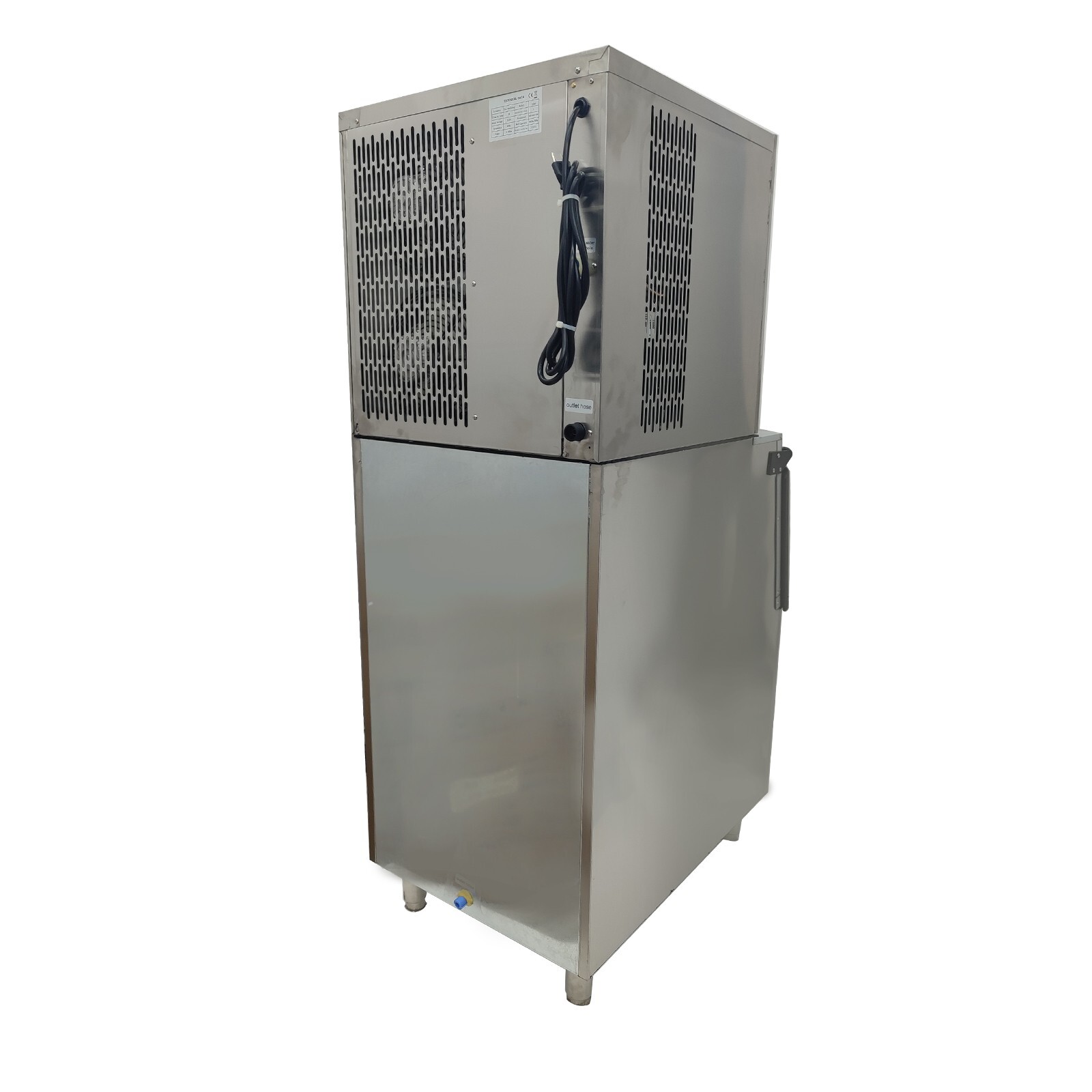 Commercial Ice Maker Fully Automatic Ice Maker 110V 250KG/Day